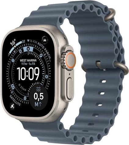 Apple Watch Ultra 3 49mm | S10-chip | 64GB Storage | GPS + Cellular | Black Titanium | 2025 |